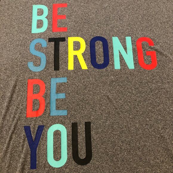 Align Collective, L, Gray, Long Sleeve Soft Printed T-Shirt. - Picture 4 of 4